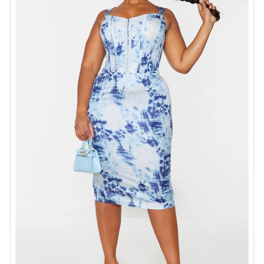 Tie Dye Corset Dress